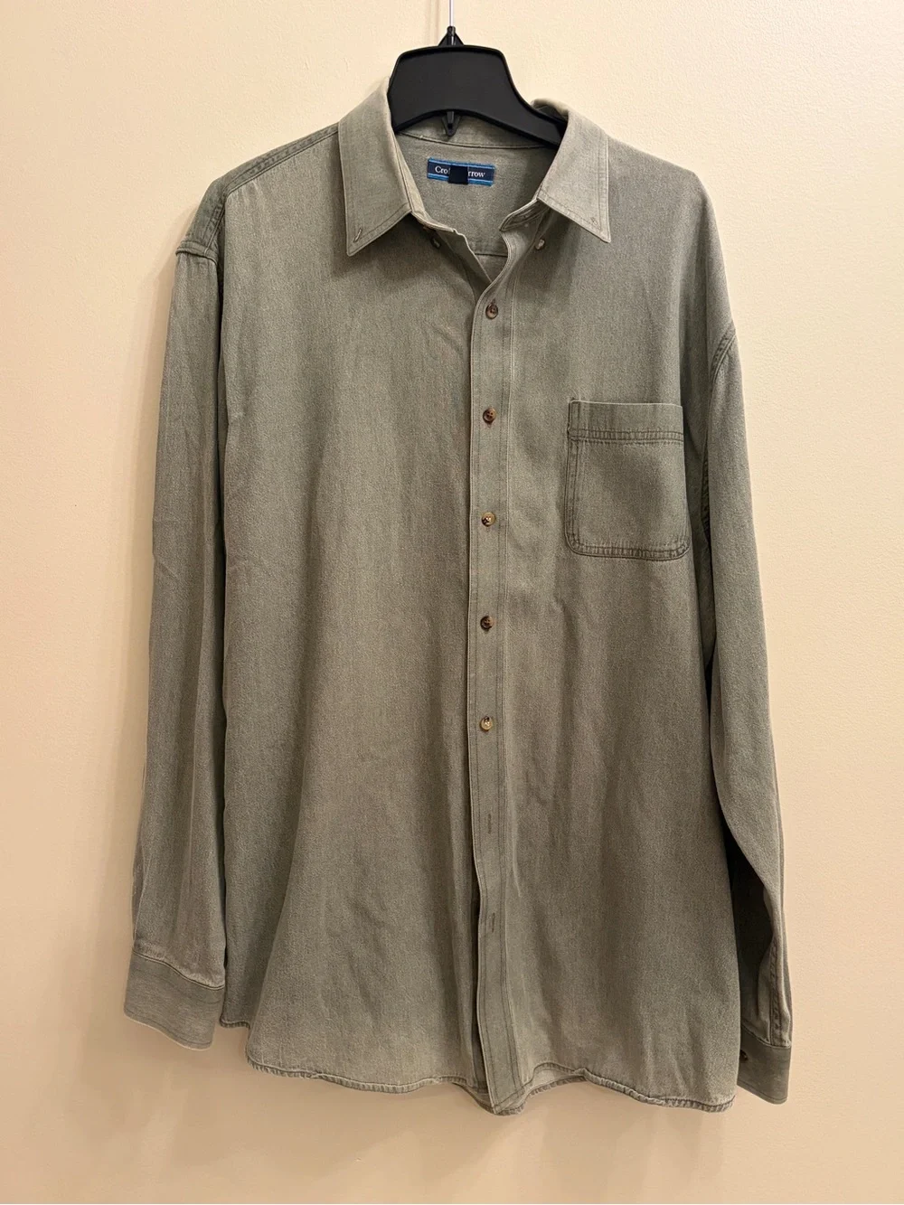 Croft & Barrow | Mens Green Button-Up Shirt